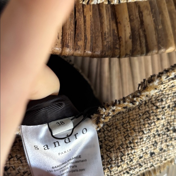 Sandro twill dress medium - Picture 6 of 7